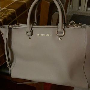 MK grey handbag